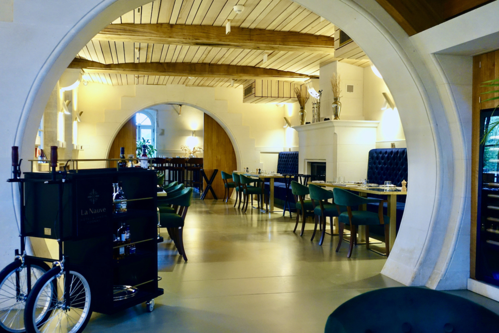 Restaurant Brasserie des Flâneurs at Hotel La Nauve Cognac/France Restaurant Brasserie des Flâneurs at Hotel La Nauve Cognac/France - best restaurants Cognac, Dordogne & Cantal