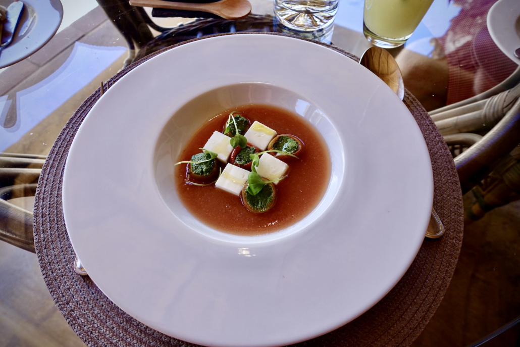 lunch dish at Awasi Atacama/Chile lunch dish at Awasi Atacama/Chile - luxury hotel Atacama